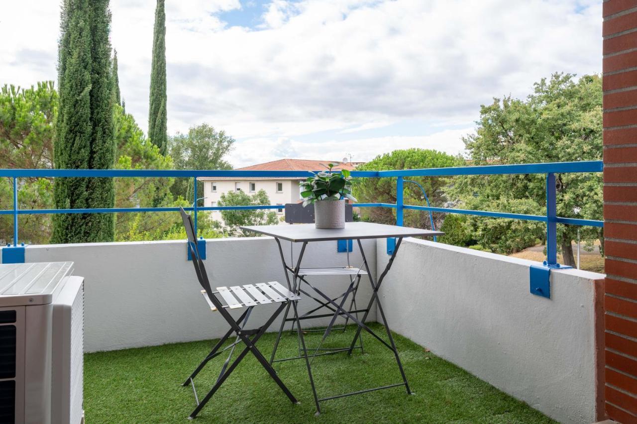 L'Airbusien - Terrasse Et Parking - Airbus A Cote Appartement Colomiers Buitenkant foto